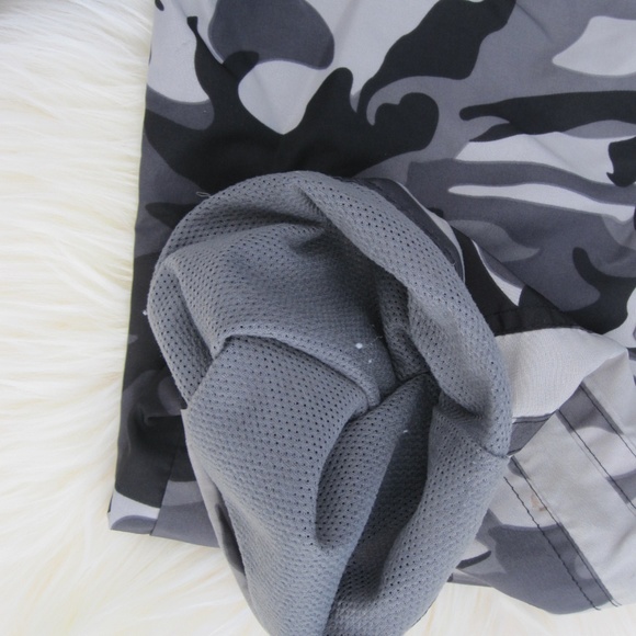 boys grey camo lined pants size M - Picture 6 of 6